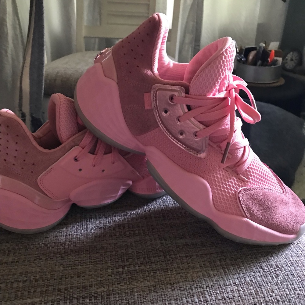 Mens Harden pink lemonade sneakers